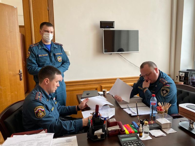 Комиссия МЧС России проверяет готовность Республики Дагестан к паводкоопасному периоду и пожароопасному сезону