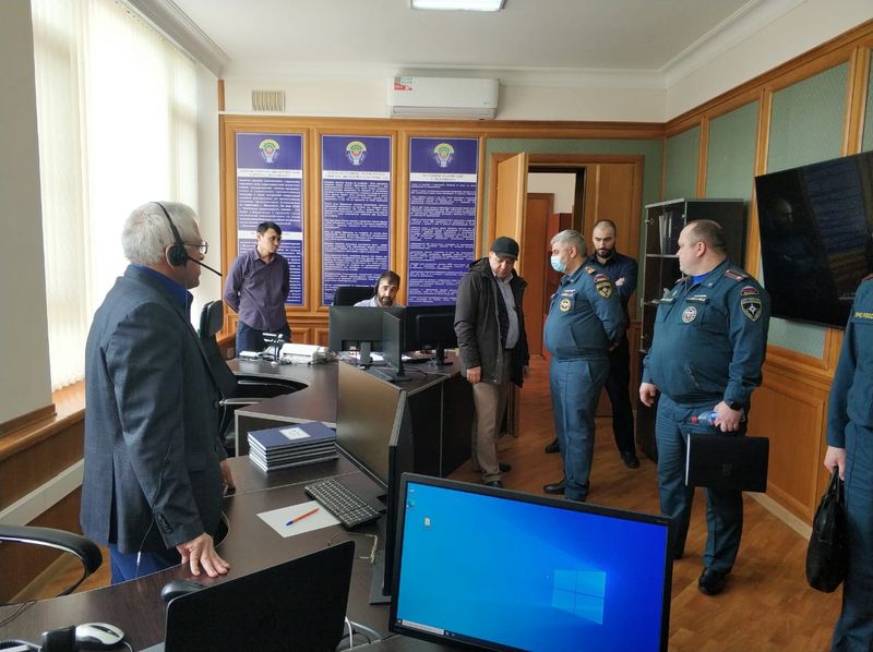 Комиссия МЧС России проверяет готовность Республики Дагестан к паводкоопасному периоду и пожароопасному сезону