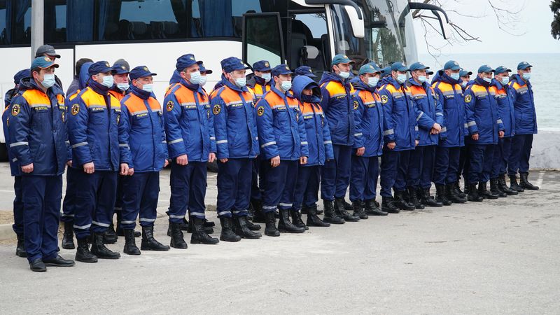 Новое здание межрайонной поисково-спасательной службы открыли в Каспийске