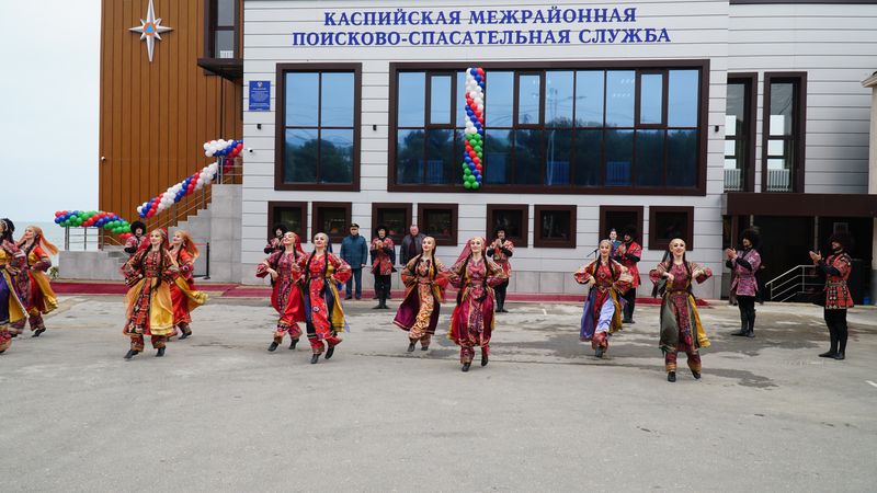 Новое здание межрайонной поисково-спасательной службы открыли в Каспийске