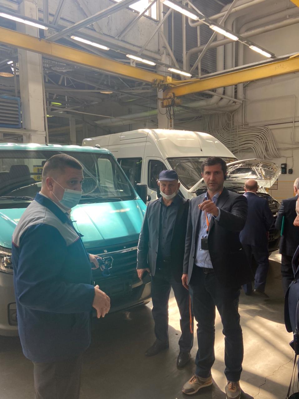 Дагестанская делегация посетила Горьковский автомобильный завод в Нижнем Новгороде