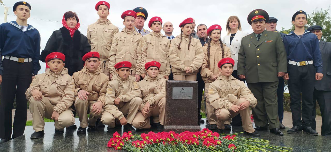 Первый камень мемориала памяти воинам-дагестанцам заложили в Каспийске