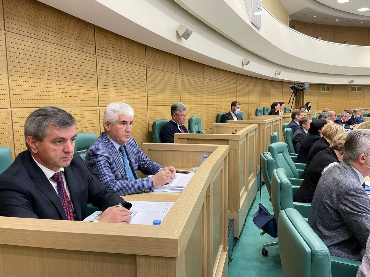 Нюсрет Омаров принял участие в парламентских слушаниях о проекте федерального бюджета в Совете Федерации