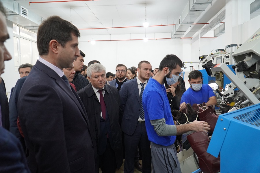 Новая обувная фабрика SERG открылась в Дагестане