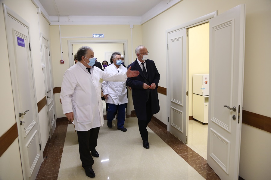 Два новых отделения и кабинет МРТ открыли в детской клинической больнице в Дагестане