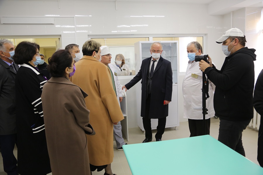 Два новых отделения и кабинет МРТ открыли в детской клинической больнице в Дагестане