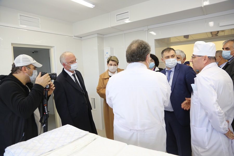Два новых отделения и кабинет МРТ открыли в детской клинической больнице в Дагестане