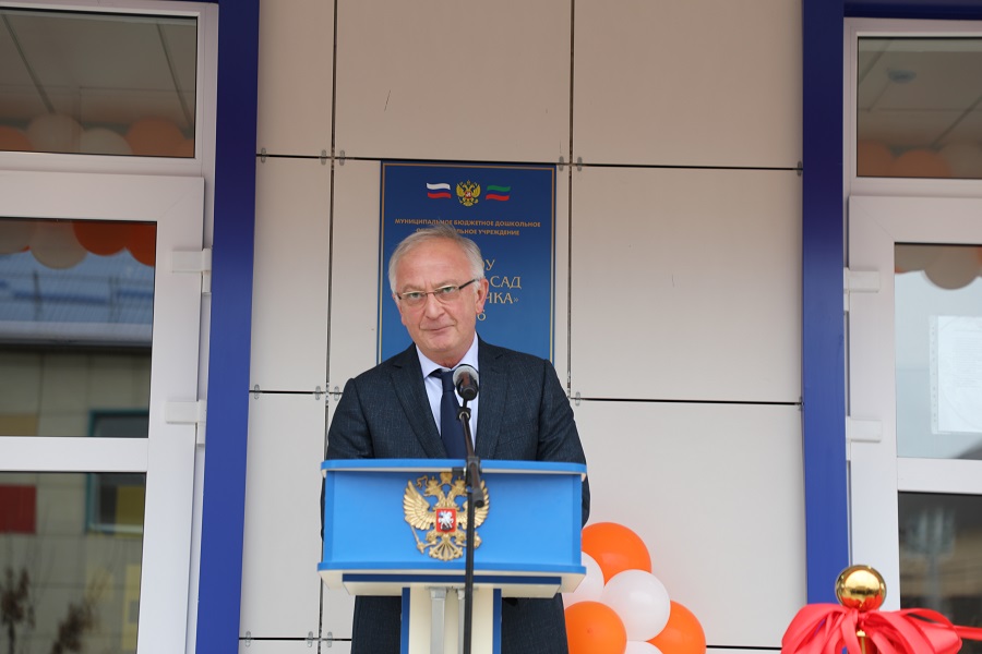 Новый детский сад открыли в Дербенте по нацпроекту «Демография»