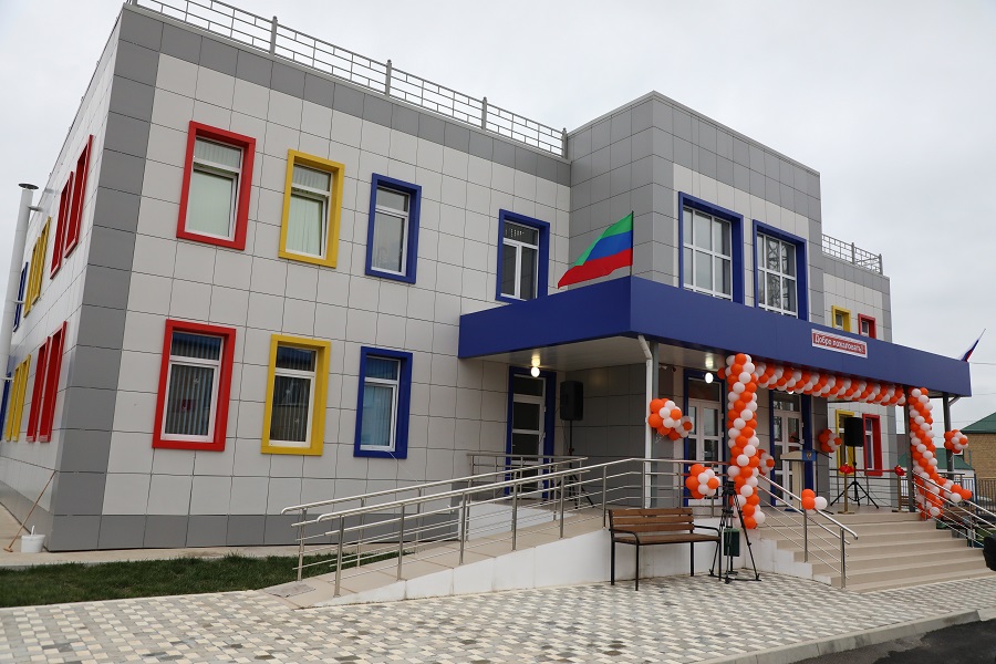 Новый детский сад открыли в Дербенте по нацпроекту «Демография»