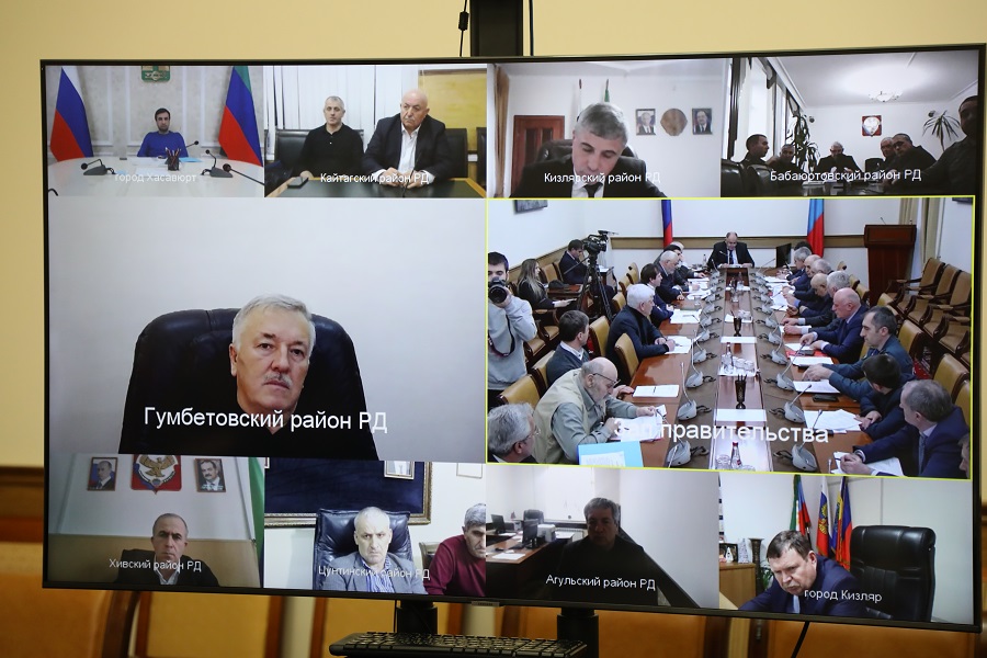Абдулмуслим Абдулмуслимов поставил задачи по безаварийному пропуску половодья и паводков в Дагестане