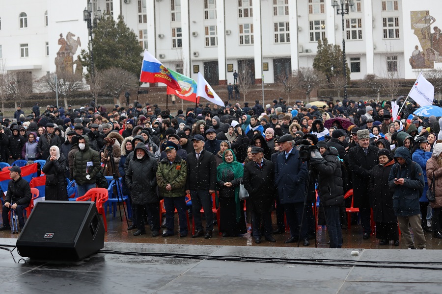 В Дагестане отпраздновали восьмилетие воссоединения Крыма с Россией