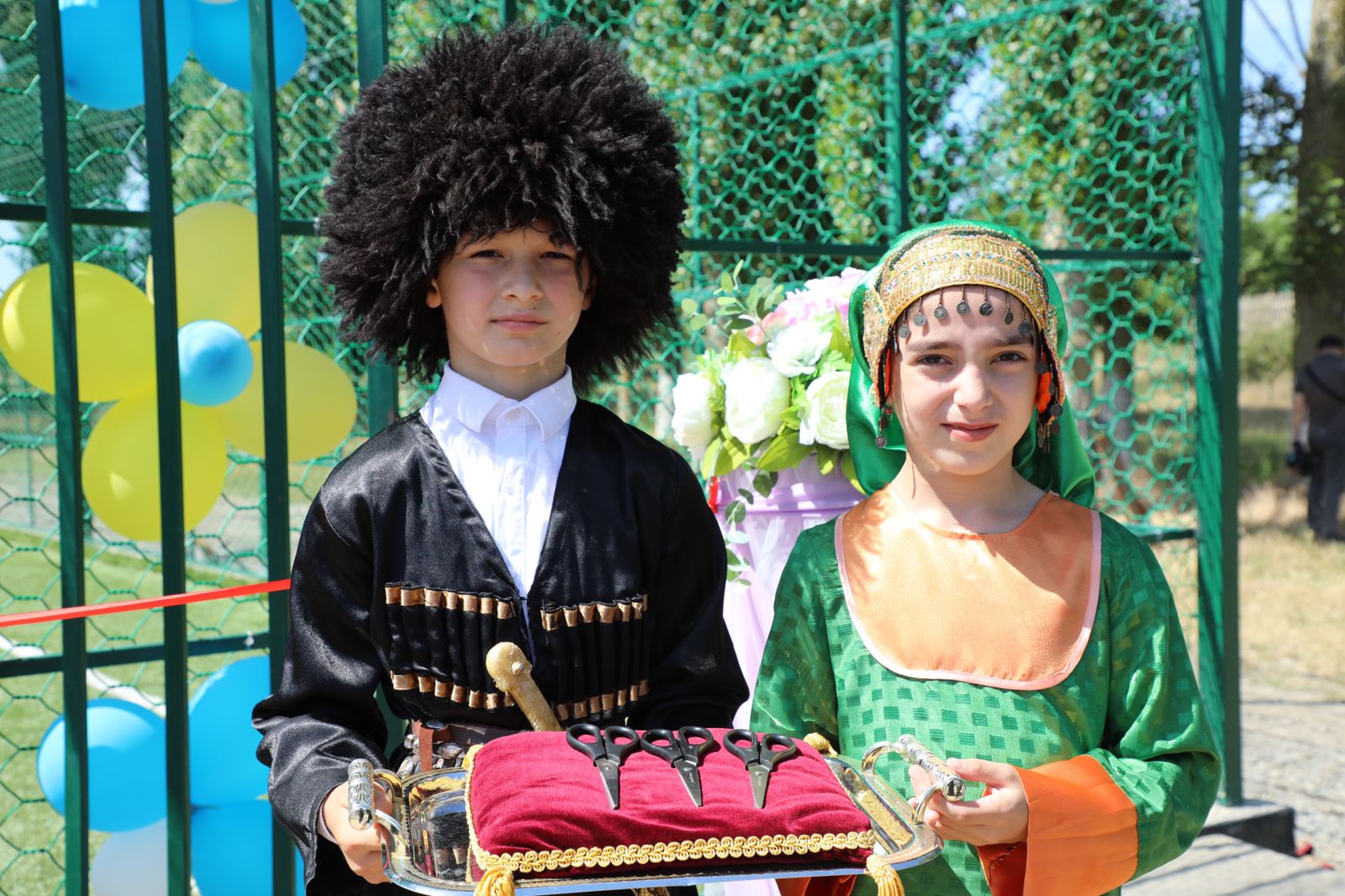 Футбольное поле открыли в селе Цветковка Кизлярского района