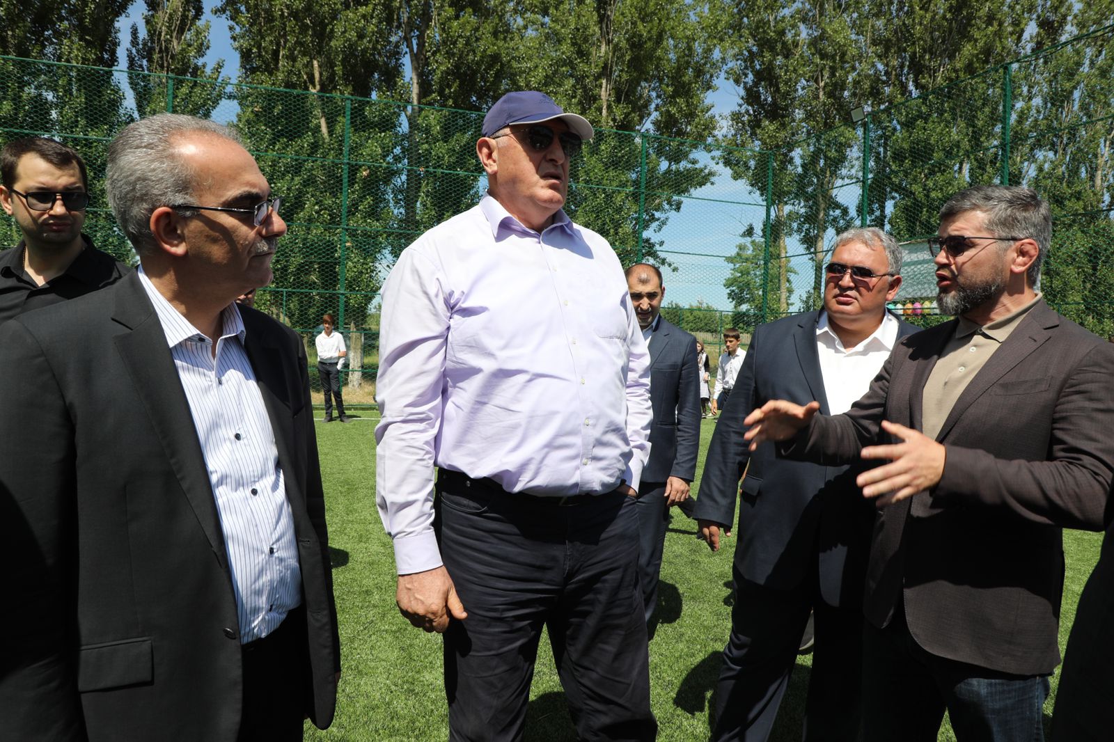 Футбольное поле открыли в селе Цветковка Кизлярского района