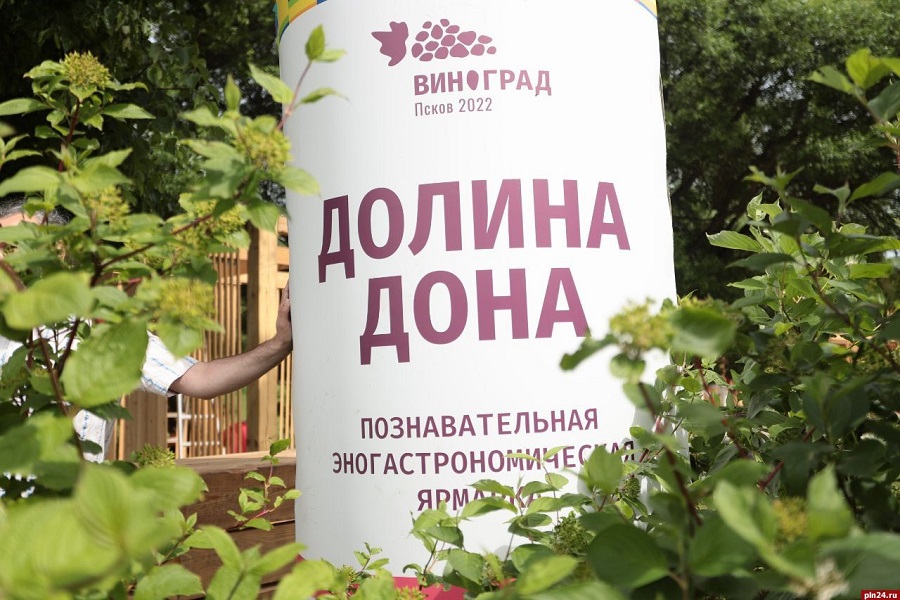 Вице-премьер Нариман Абдулмуталибов принял  участие в Эногастрономической ярмарке «Виноград» в Пскове
