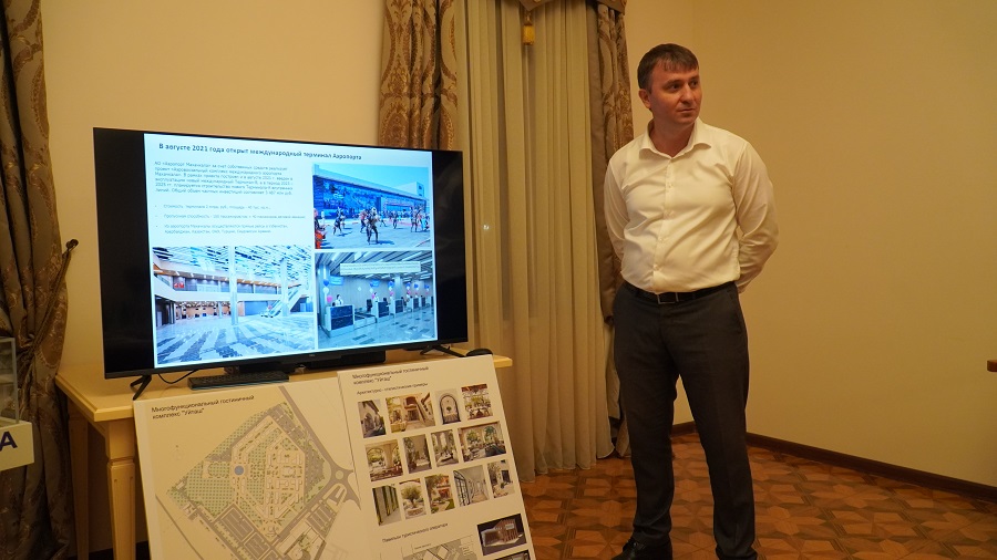 Валентину Иванову презентовали проект второго этапа реконструкции аэропорта Махачкалы