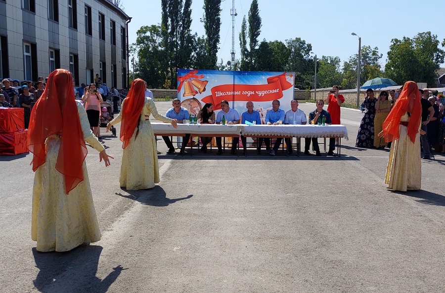 В День знаний  в селе Оружба  Магарамкентского района  открылась новая школа
