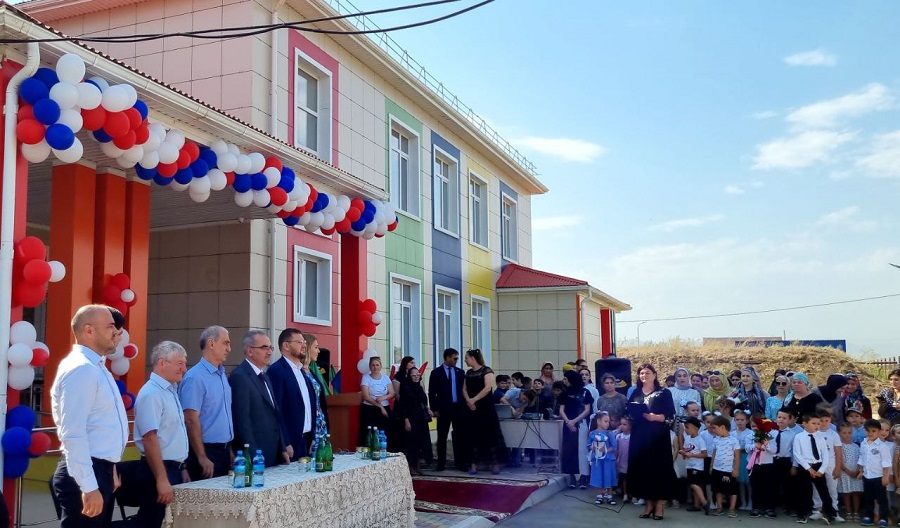 Новый детский сад  торжественно открыли в поселке Богатыревка