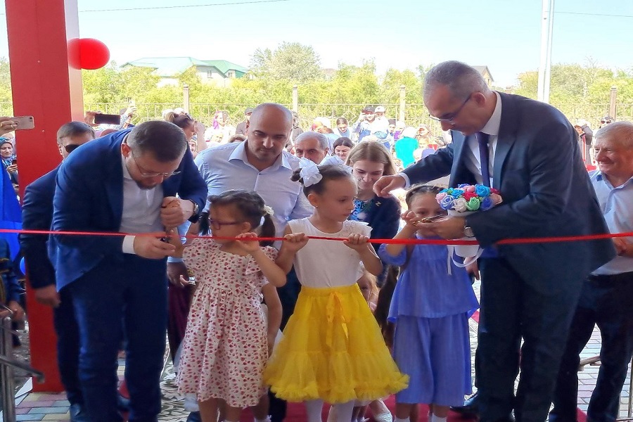 Новый детский сад  торжественно открыли в поселке Богатыревка