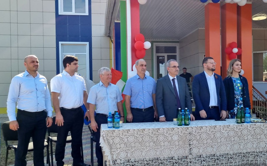Новый детский сад  торжественно открыли в поселке Богатыревка