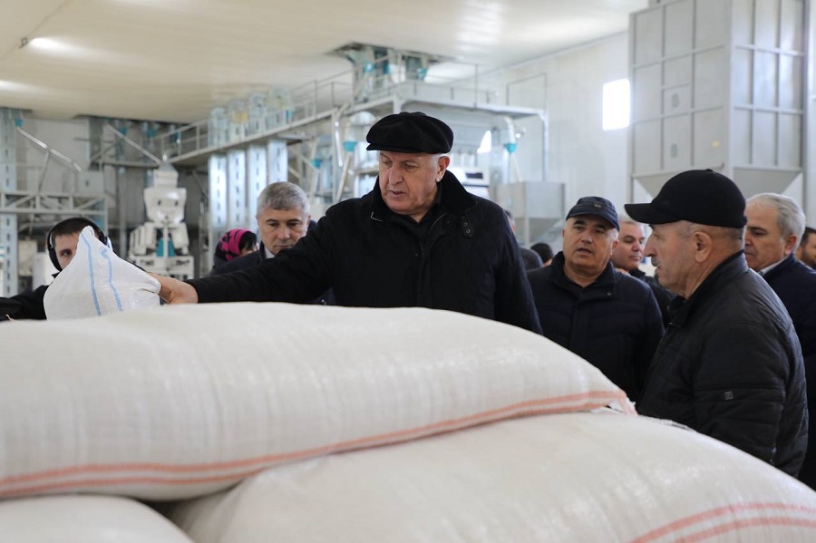 Высокотехнологичный рисоперерабатывающий завод открыли в Кизлярском районе
