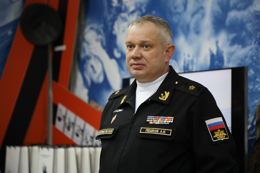 Рамазан Джафаров принял участие в открытии выставки, посвященной 300-летию Каспийской флотилии