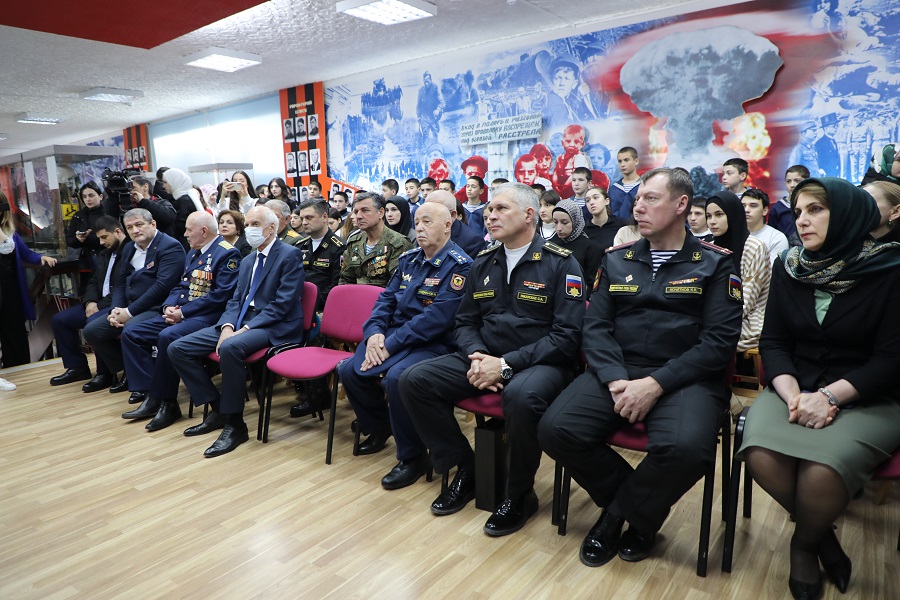 Рамазан Джафаров принял участие в открытии выставки, посвященной 300-летию Каспийской флотилии