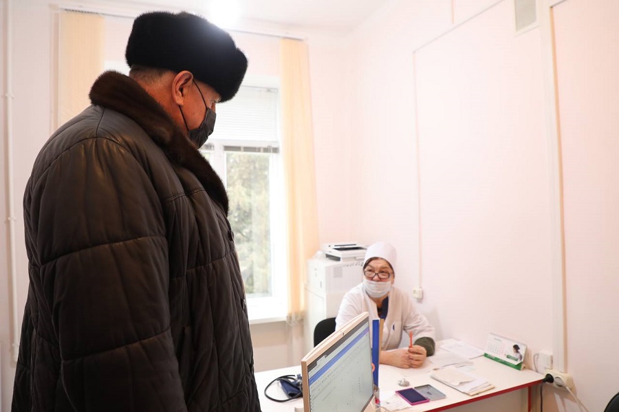 Абдулмуслим Абдулмуслимов открыл новую больницу в селе Нурадилово Хасавюртовского района