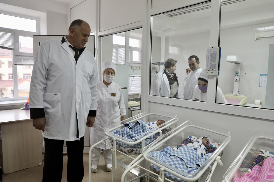 Более 5000 малышей ежегодно появляется на свет в Перинатальном центре в г.Хасавюрт