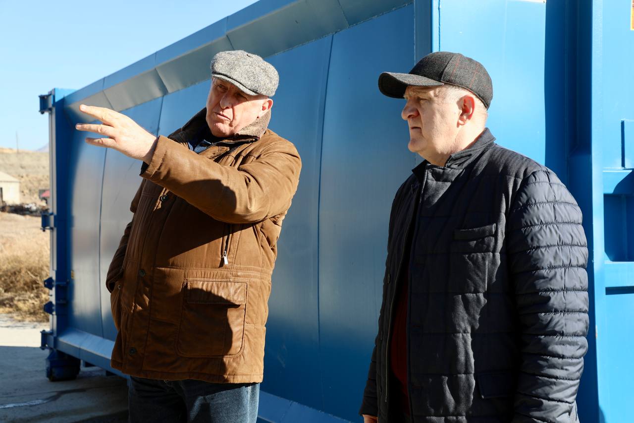 Абдулмуслим Абдулмуслимов поручил ускорить запуск мусоросортировочного комплекса в Ботлихском районе