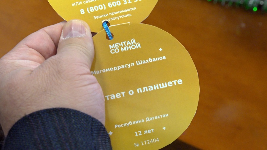 В Правительстве Дагестана стартовала Всероссийская акция «Ёлка желаний»