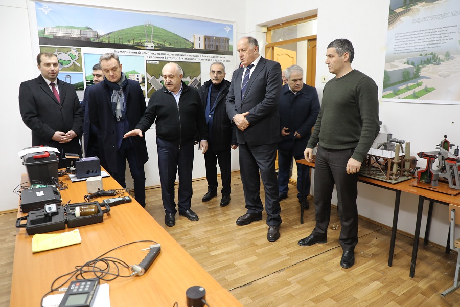 Абдулмуслим Абдулмуслимов посетил ДГТУ
