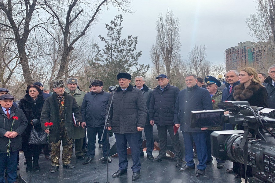 Абдурахман Махмудов принял участие в торжественном митинге, посвященном  34-й годовщине вывода советских войск из Афганистана