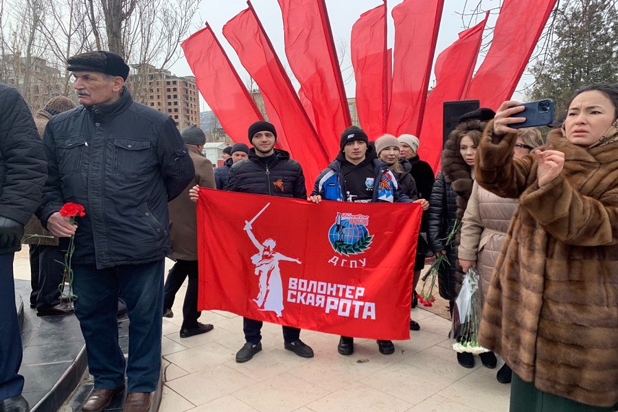 Абдурахман Махмудов принял участие в торжественном митинге, посвященном  34-й годовщине вывода советских войск из Афганистана
