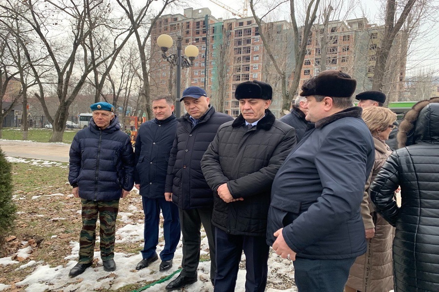 Абдурахман Махмудов принял участие в торжественном митинге, посвященном  34-й годовщине вывода советских войск из Афганистана