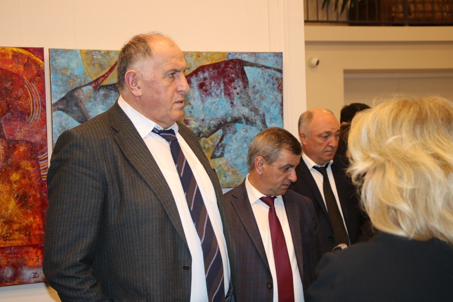 Абдулмуслим Абдулмуслимов провел встречу с соотечественниками в Азербайджане