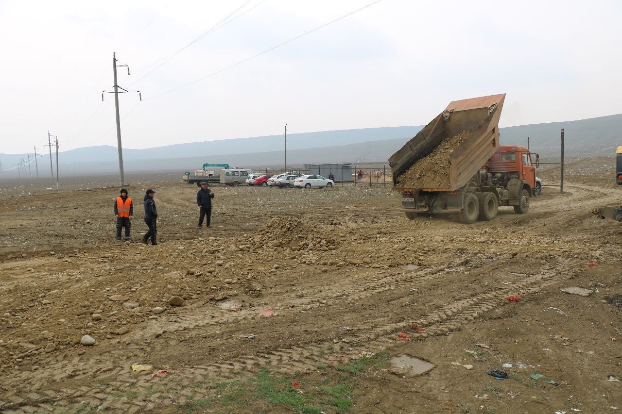 В Дербентском районе приступают к строительству мусоросортиворочного комплекса и полигона
