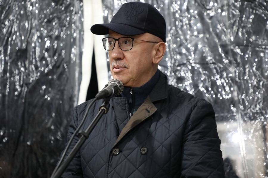 Абдулмуслим Абдулмуслимов принял участие в коллективном ифтаре в Сулейман-Стальском районе
