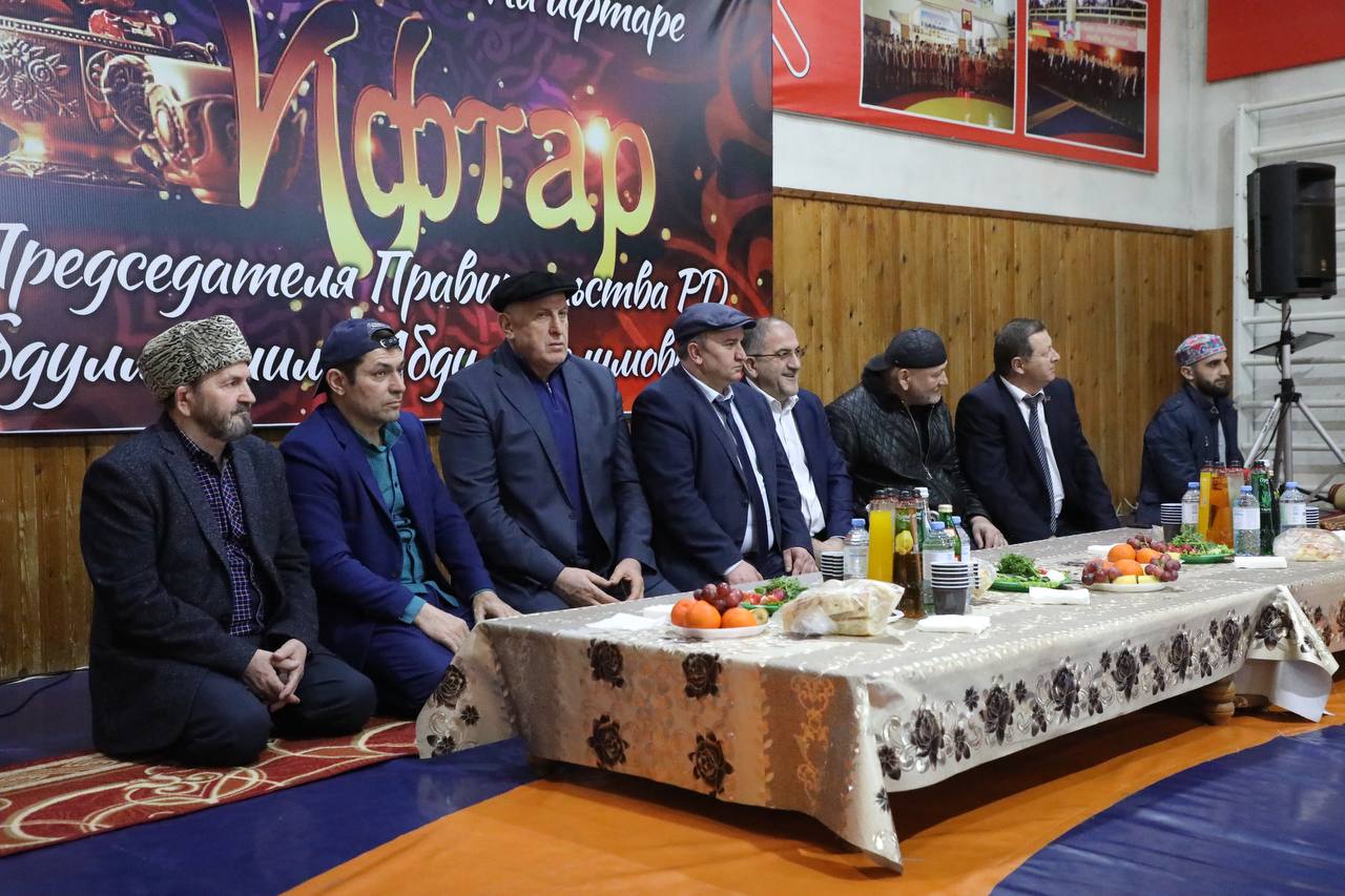 Ифтар от имени Председателя Правительства РД прошел в Казбековском районе