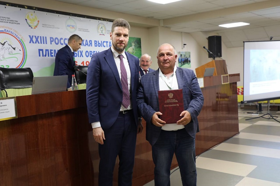 Перспективы развития рынка шерсти обсудили в рамках XXIII Российской выставки племенных овец и коз в Каспийске