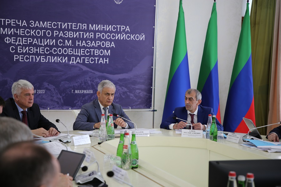 Сергей Назаров провел встречу с бизнес-сообществом Дагестана