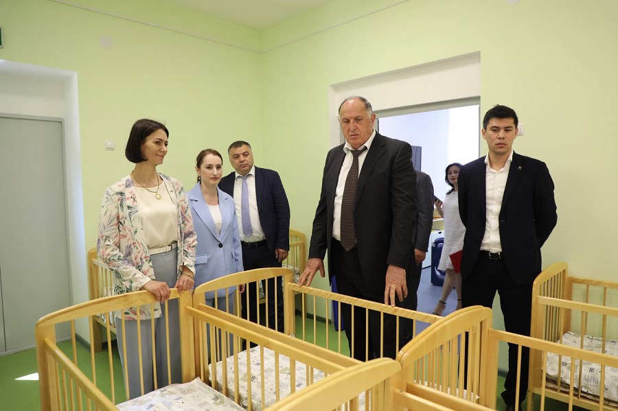 Новый детсад в Махачкале сможет принимать детей в возрасте от 2-х месяцев