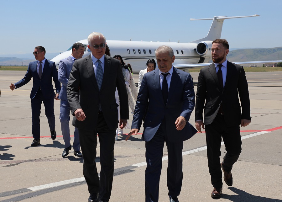 Президент Российского союза промышленников и предпринимателей Александр Шохин с рабочим визитом прибыл в Дагестан