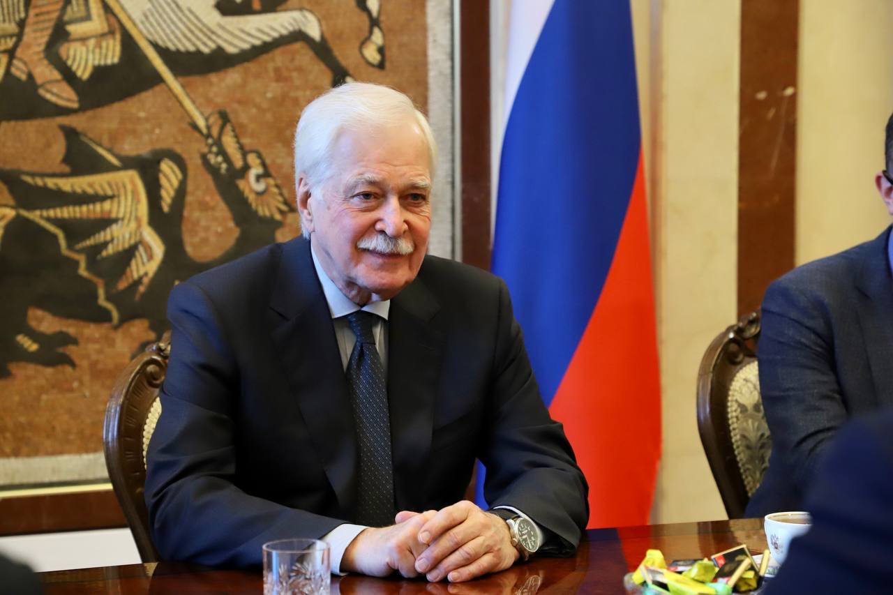 Абдулмуслим Абдулмуслимов встретился с послом РФ в Беларуси Борисом Грызловым