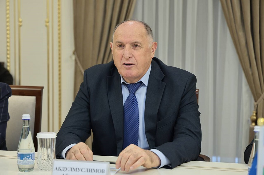Абдулмуслим Абдулмуслимов провел встречу с первым заместителем Председателя Сената Олий Мажлиса Узбекистана