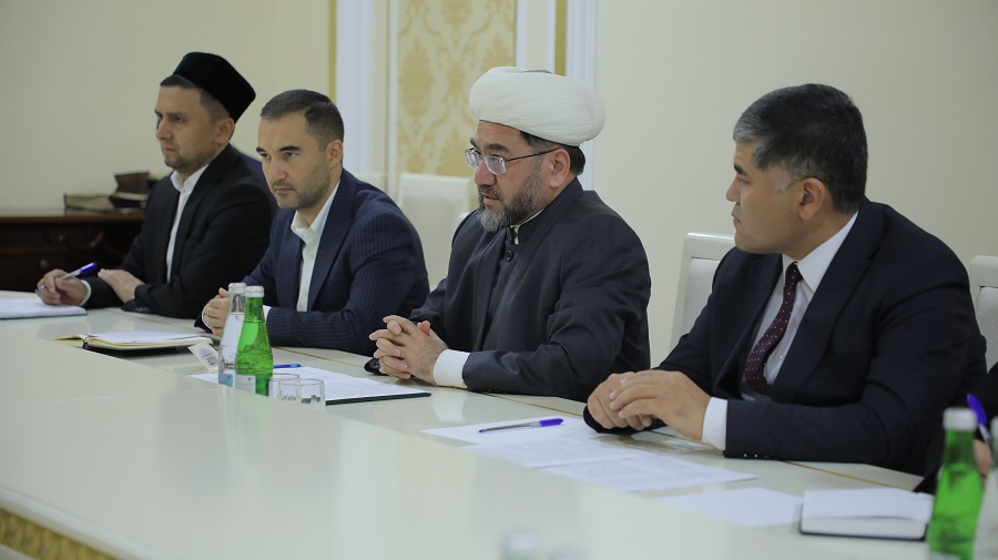 Абдулмуслим Абдулмуслимов встретился с муфтием Узбекистана