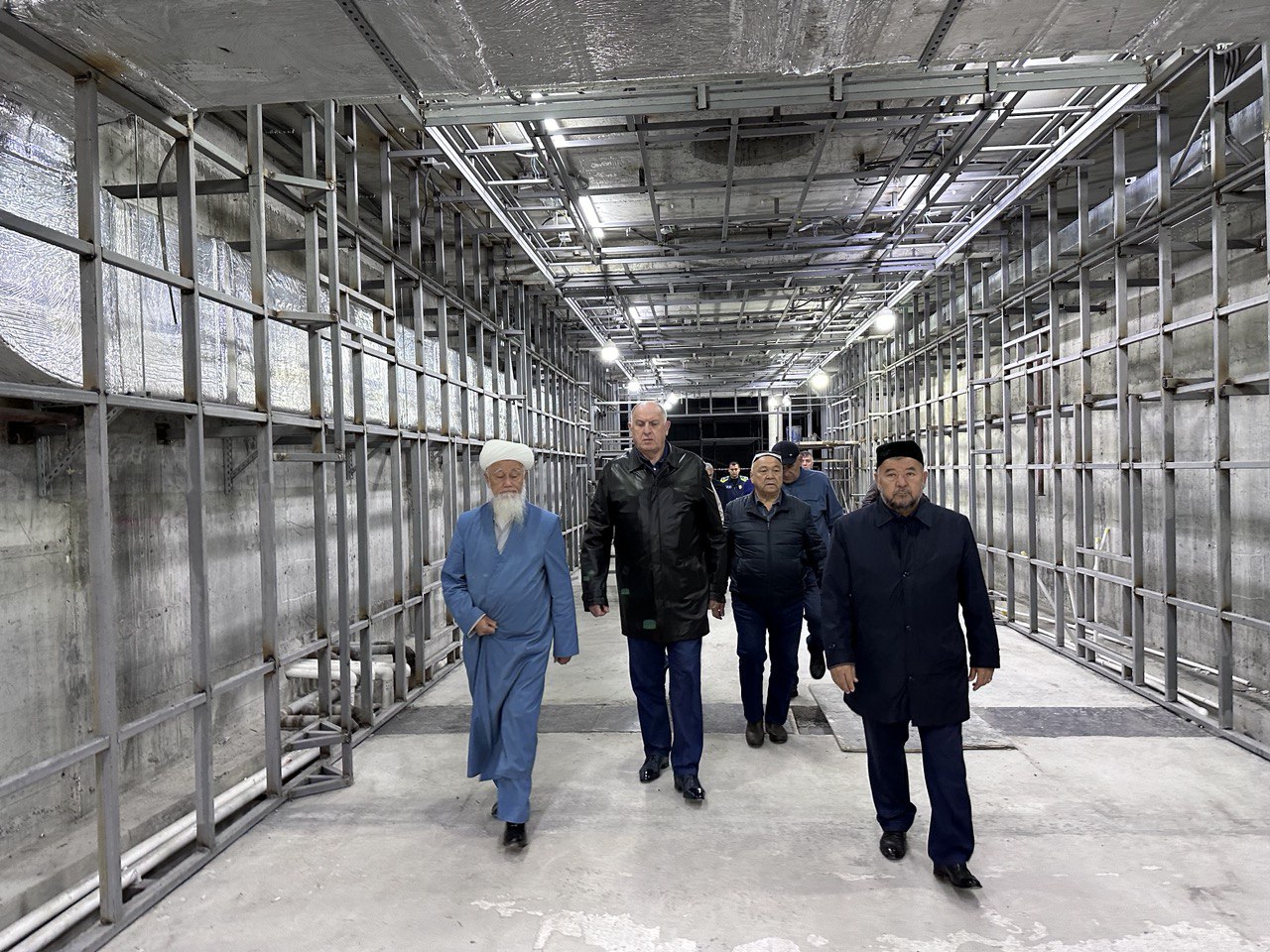 Абдулмуслим Абдулмуслимов посетил место строительства мемориала имама аль-Бухари в Узбекистане