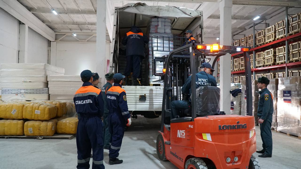 Дагестан отправит свыше 100 тонн гуманитарной помощи Палестине