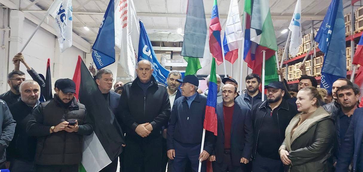 Дагестан отправит свыше 100 тонн гуманитарной помощи Палестине
