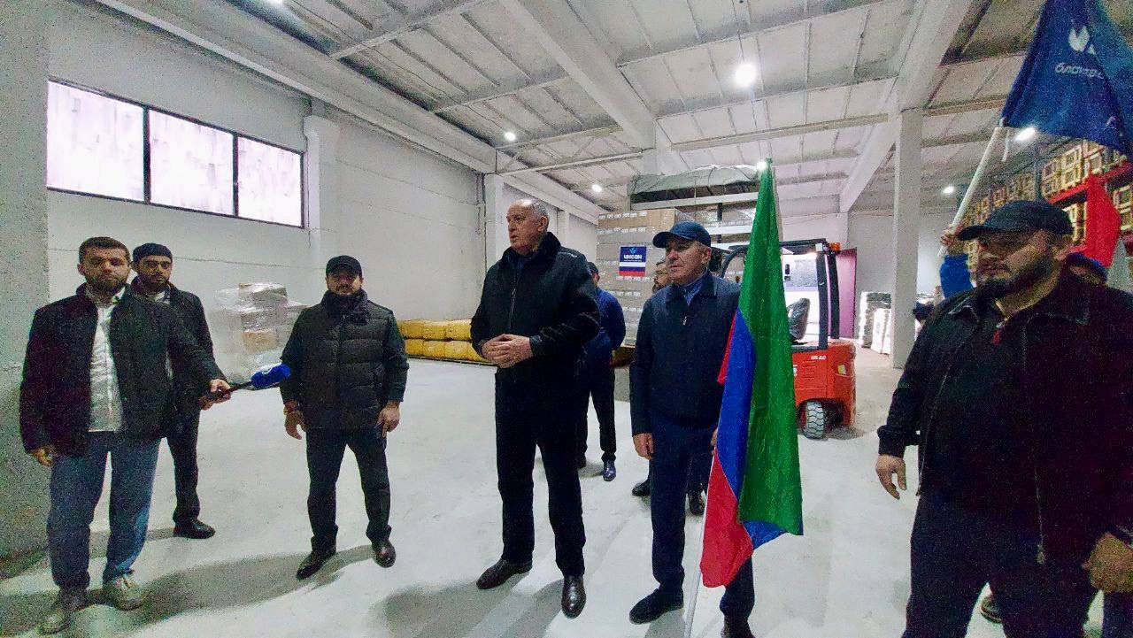 Дагестан отправит свыше 100 тонн гуманитарной помощи Палестине