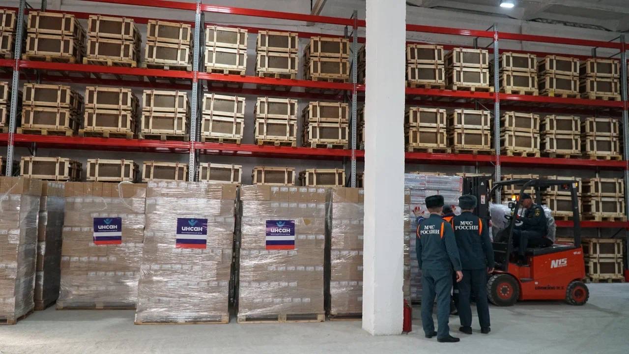 Дагестан отправит свыше 100 тонн гуманитарной помощи Палестине